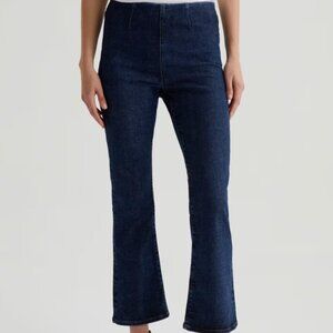 Farrah Boot Crop Pull On Mid-Rise Boot Cut Jean